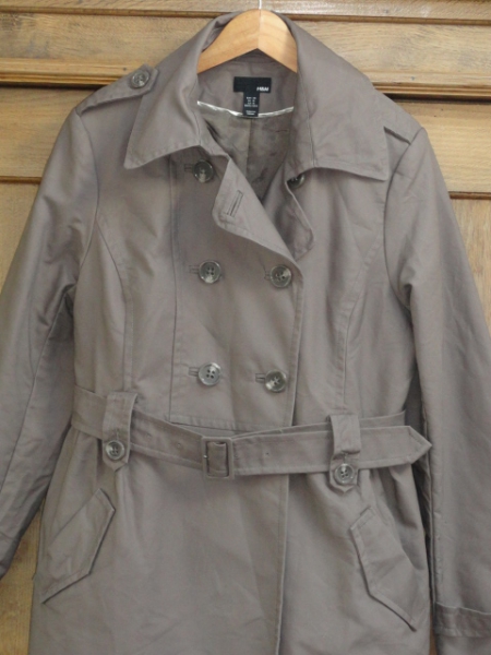 H&M ~* Toller Trenchcoat ~* Mantel ~* Gr. 46 ~* khaki*braun ~* TOP Zustand ~*