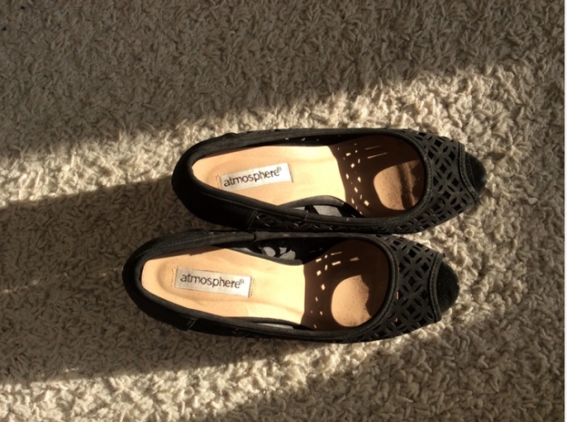 Peeptoes mit gepolsterter Sohle