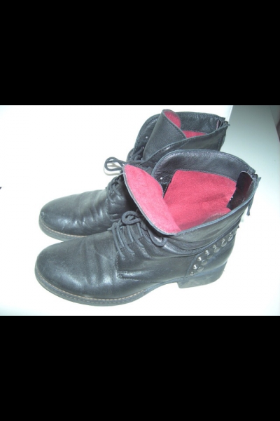 Lederstiefeletten 