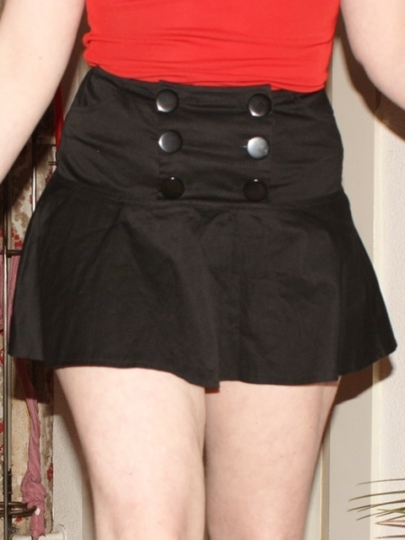 Rock, Corsagenrock, High Waist, Melrose, Gr. 32