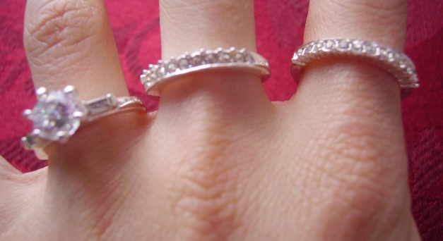 Set Edel-Strassteine ~ Ringe und Kette!