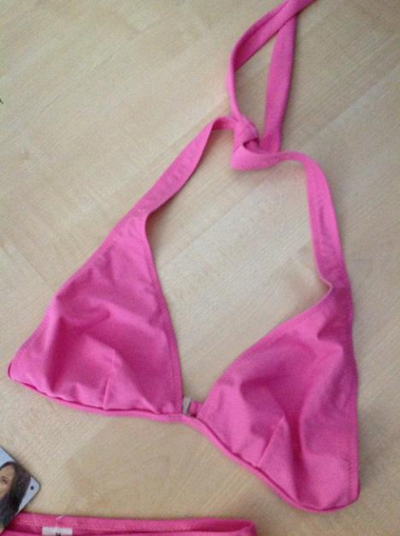 NEU Bikini von Shiwi rosa pink Hipster Neckholder Triangelbikini / Shiwi 