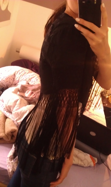 Topshop Jacke fransen Olivia Palermo  kate moss for topshop