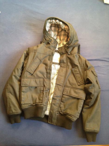 Herren Winterjacke Free Side Schwarz