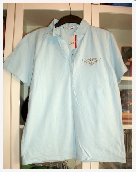 Poloshirt blau hellblau Gr. XXL *TOP* ungetragen