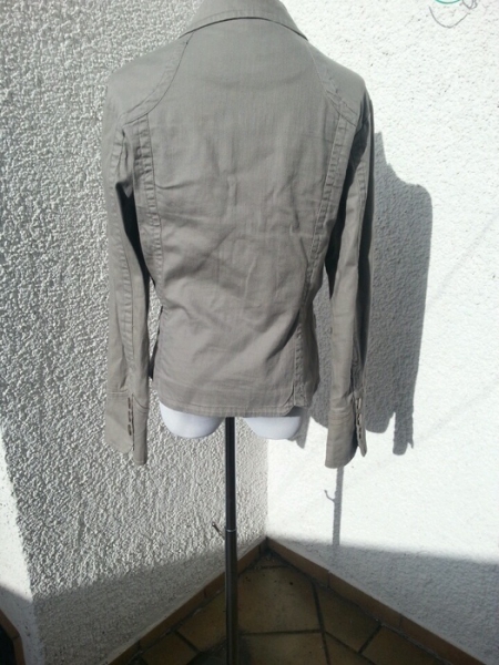 Übergangsjacke Gr.40 khaki/beige Orsay military