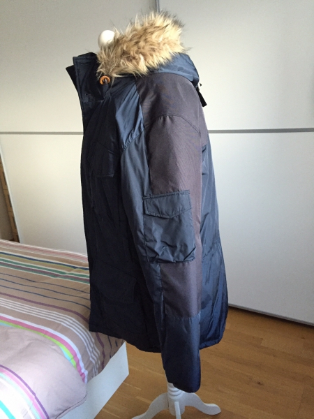 Herren Daunen Jacke  Mantel von LOGG H&M * dunkel-blau * XL