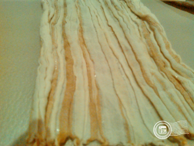 Damen Schal Tuch gestreift