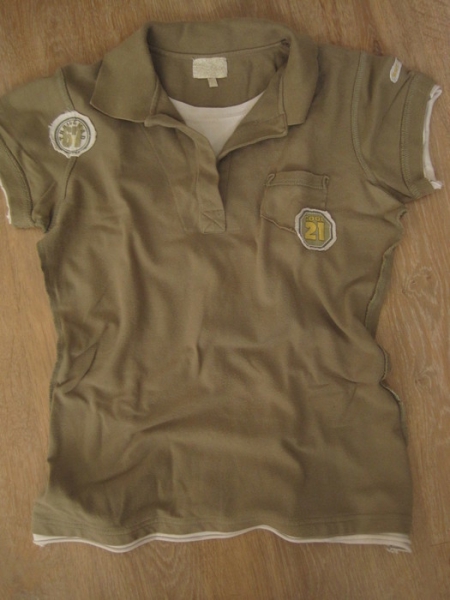 Polo Shirt - Nice Concept Größe M, khaki