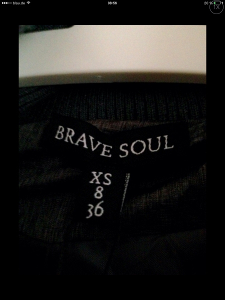 Brave Soul lang gefütterte Jacke 