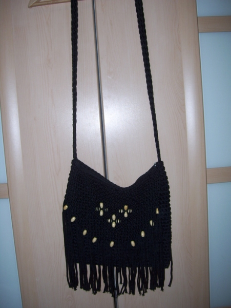 tolle häkeltasche gehäkelt zopfmuster boho blogger faden fäden hippie neu 