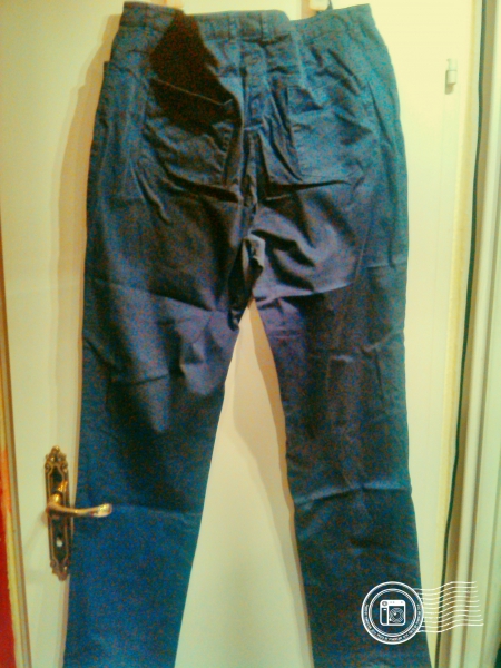 Hose Gr. 96 (48) Blau/Marine Stretch