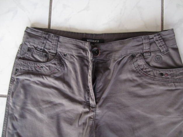 schöne braune Stoffhose von Wissmach