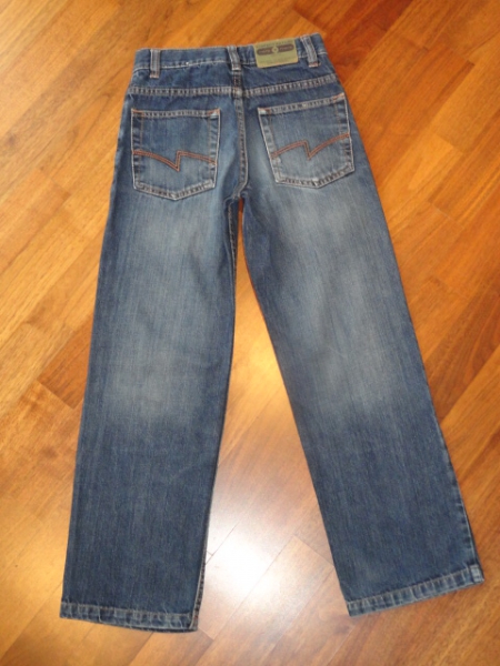 Bio cotton Jeans ~* Gr. 140 ~* Bund regulierbar ~*