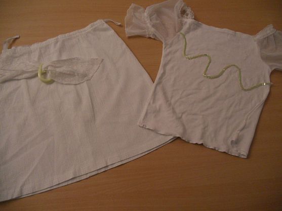 2-Tlg Kompination Rock+Shirt Tunika Bluse Kleid Shirt Gr.10 ca.134 140 146 152 & Rock Gr. 12 ca.146 152