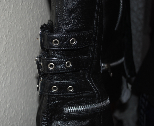 Neue Lederjacke von Bat Attack