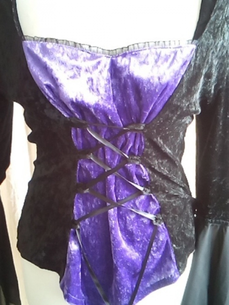 Gothic, Vampire, Hexen Bluse