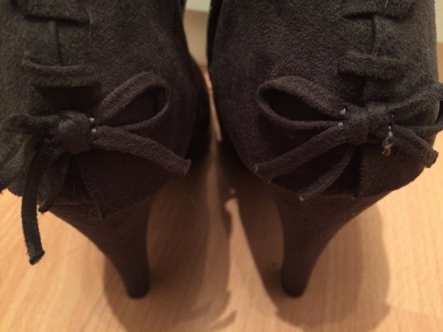 Stiefeletten Booties Schleife Herbst 39