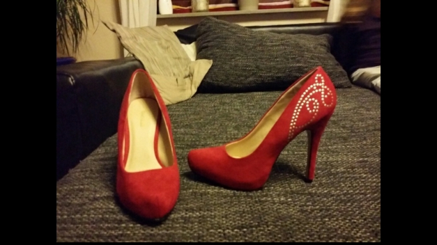 Sexy Rote High Heels NEU