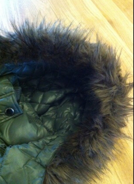 Esprit Steppmantel Daunenmantel Wintermantel grün waldgrün Gr. S 36