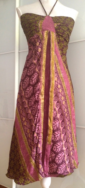 Zauberhaftes Seidenkleid NEU