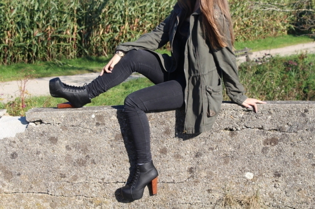 Review Jacke Parka M khaki grün