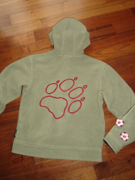 Jack Wolfskin Family~*Fleecejacke mit Kapuze~*Gr. 152 ~* Nanuk ~* Jacke ~* braun ~* atmungsaktiv ~*