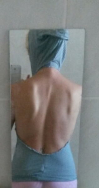 Shirt mit Kapuze gestreift ausgefallen