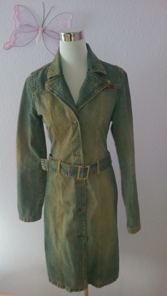 langer Sommer-Jeansmantel Gr.36. von Only