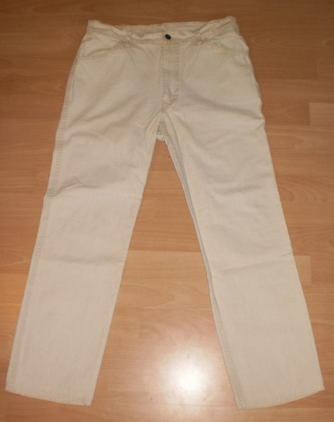 Jeans Levi’s 80er Original Vintage Kult Hose in Creme! Unisex Baumwolle