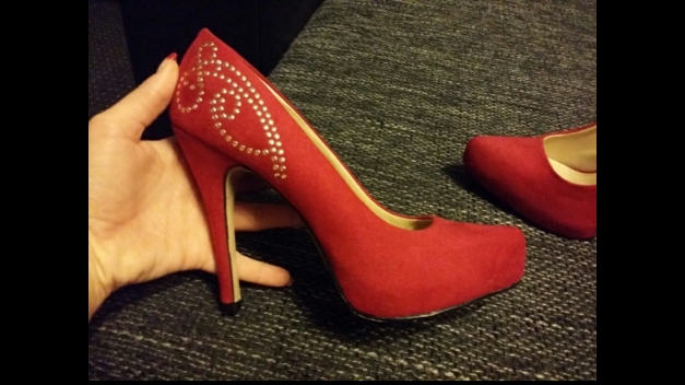 Sexy Rote High Heels NEU