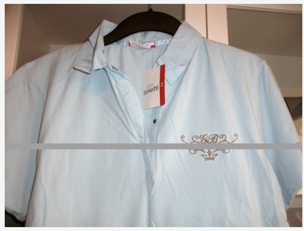 Poloshirt blau hellblau Gr. XXL *TOP* ungetragen