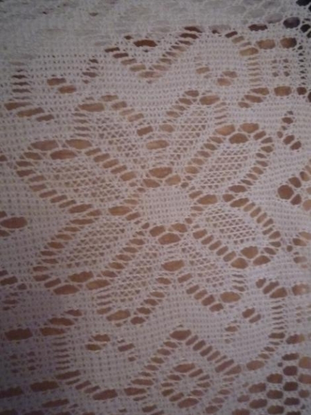 Spitze Häckel Oberteil transparent Blumen