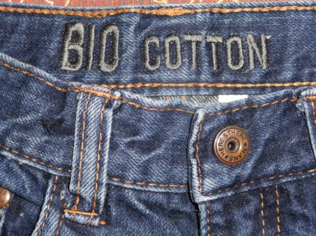 Bio cotton Jeans ~* Gr. 140 ~* Bund regulierbar ~*