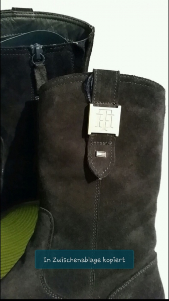 Tommy Hilfiger Stiefel blau midnight 