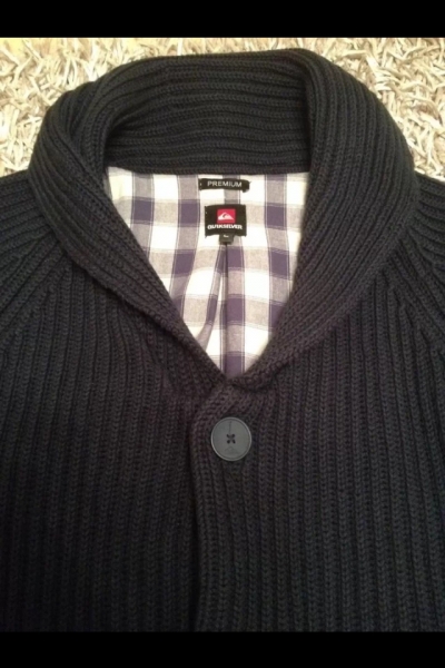 QuickSilver Herrencardigan NEU Gr. L in blau