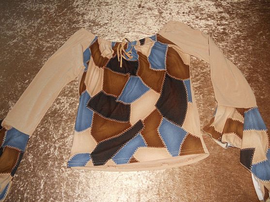 Damen Stretch Shirt Tunika Gr. ca. 32 34 36