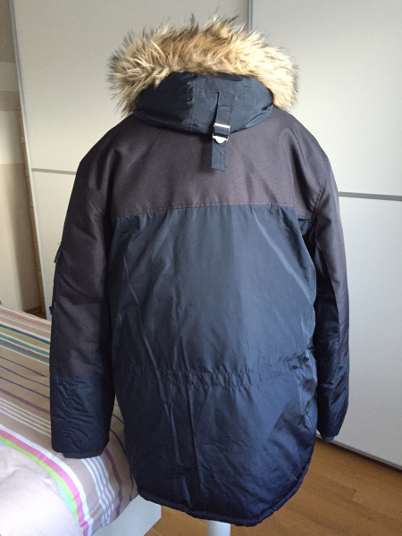 Herren Daunen Jacke  Mantel von LOGG H&M * dunkel-blau * XL