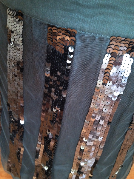 Toller Rock mit Pailletten und Spitze