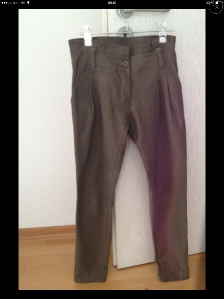 Khaki Hose Baumwolle