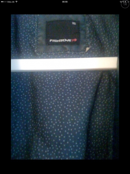 Coole Fishbone Lederjacke 