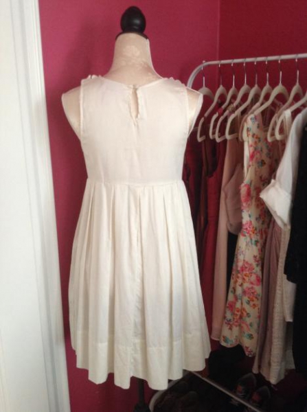 Weißes Garden Collection Kleid