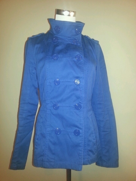 H&M Jacke Übergangsjacke in royalblau Gr.36/38