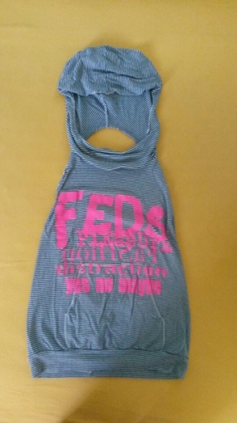 Shirt mit Kapuze gestreift ausgefallen