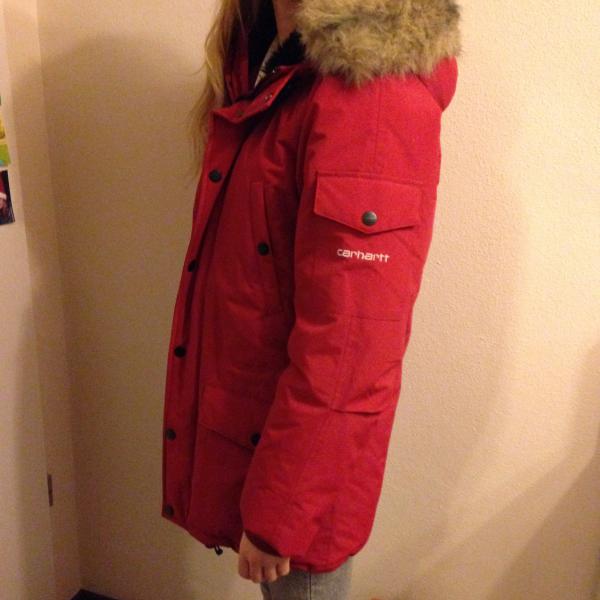 Carhartt Anchorage Parka rot Winterjacke