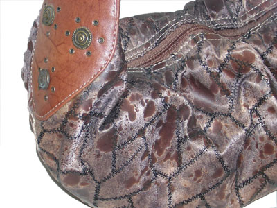 kleine handtasche braun Vintage