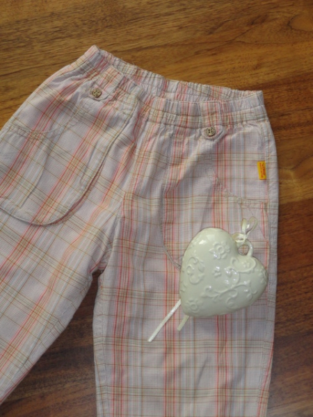 Steiff ~* tolle Hose ~* gr. 98 ~* leicht gefüttert ~* fesches Karo ~*