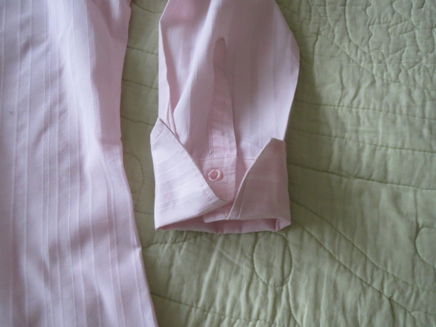 Bluse, Gr.42/M, Langarm, Kragen