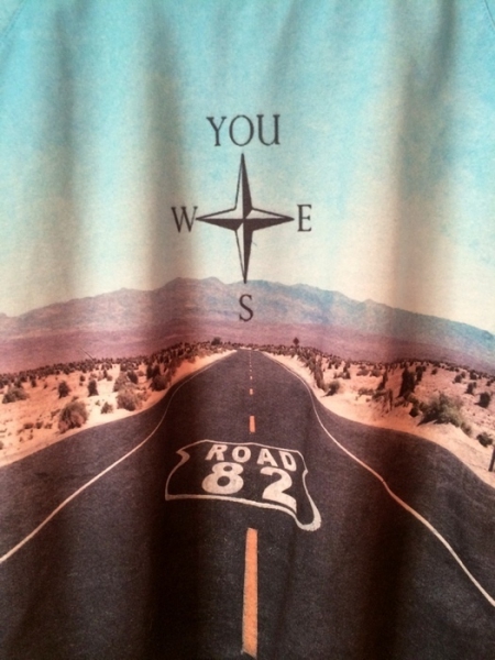 Bershka Sweater mit highway Print