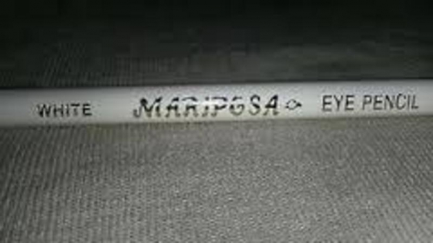 Eyeliner / Augenkonturenstift / Kajalstift - Mariposa Products Brooklyn NY, weiß